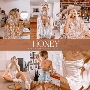 10 presets em tons creme para Lightroom, presets para celular, filtros para Instagram, presets naturais, presets bege para blogueiros, presets de verão, presets para iPhone, presets DNG