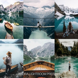 10 Dark Lightroom Presets, Moody Presets, Travel Blogger Presets, Mobile & Desktop Presets, Outdoor Presets, Influencer Presets, Nature zdjęcie 2