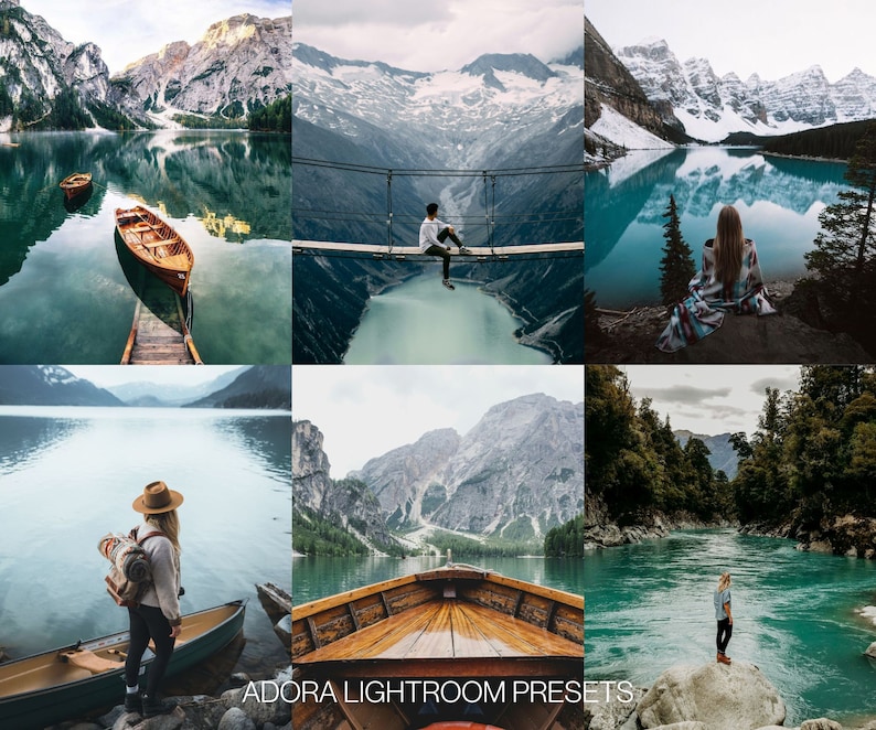 10 Dark Lightroom Presets, Moody Presets, Travel Blogger Presets, Mobile & Desktop Presets, Outdoor Presets, Influencer Presets, Nature image 2