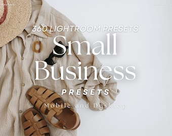 360 Lightroom Bundle Presets, Boutique Presets, Product Photography Filters,  Mobile & Desktop Presets for Instagram, Business Presets