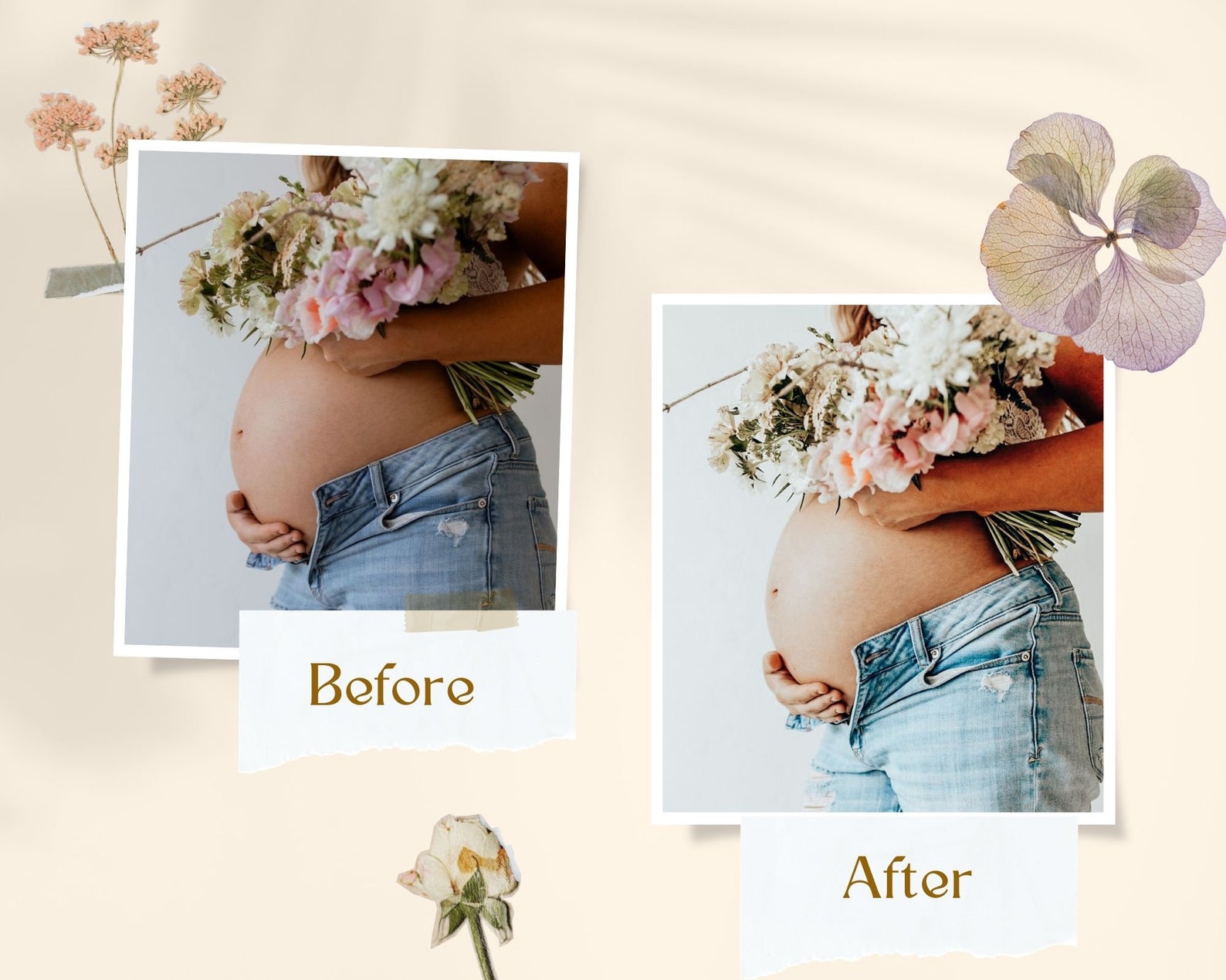 Maternity Lightroom Presets: Mobile & Desktop, Mom Blogger (digital ...