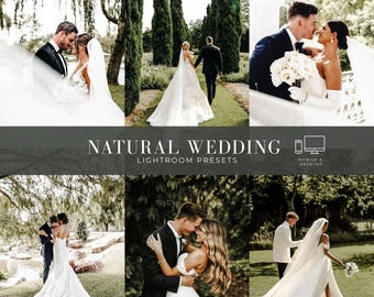 10 natürliche Hochzeits-Presets, helle Handy-Presets, luftige Presets, Desktop-Presets, Hochzeitsfotografie, Paar-Presets, professionelle Fotos