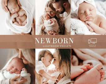 10 Mobile Lightroom Presets, Bright Airy Presets, Newborn Baby Presets, Mom Blogger Photo Editing, Warm Presets, Baby Filters, Mommy Presets