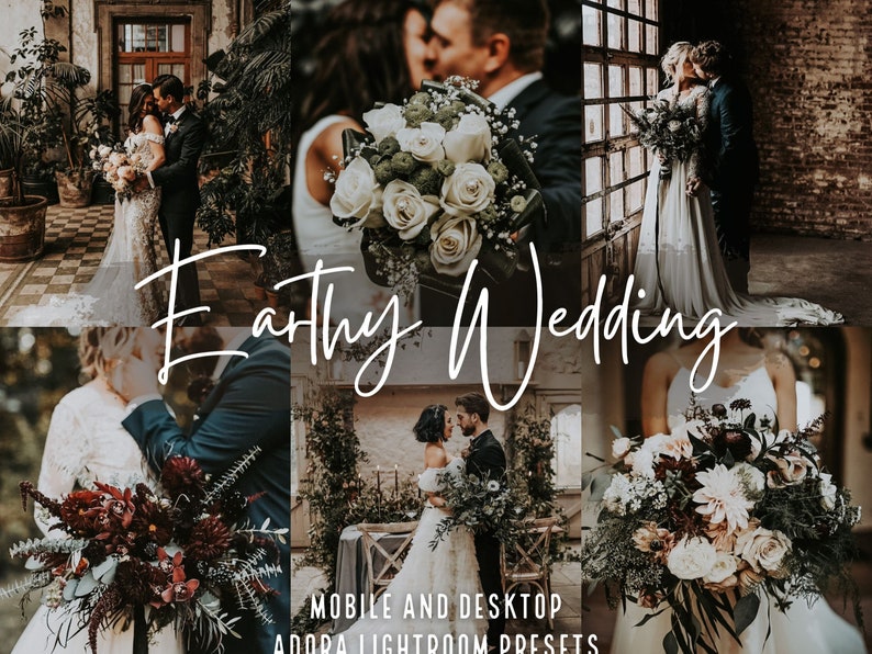 280 Lightroom Bundle Presets, Wedding Presets, Bright Couple Presets, Earthy Presets, Elegant Wedding Presets, Mobile and Desktop Presets image 9