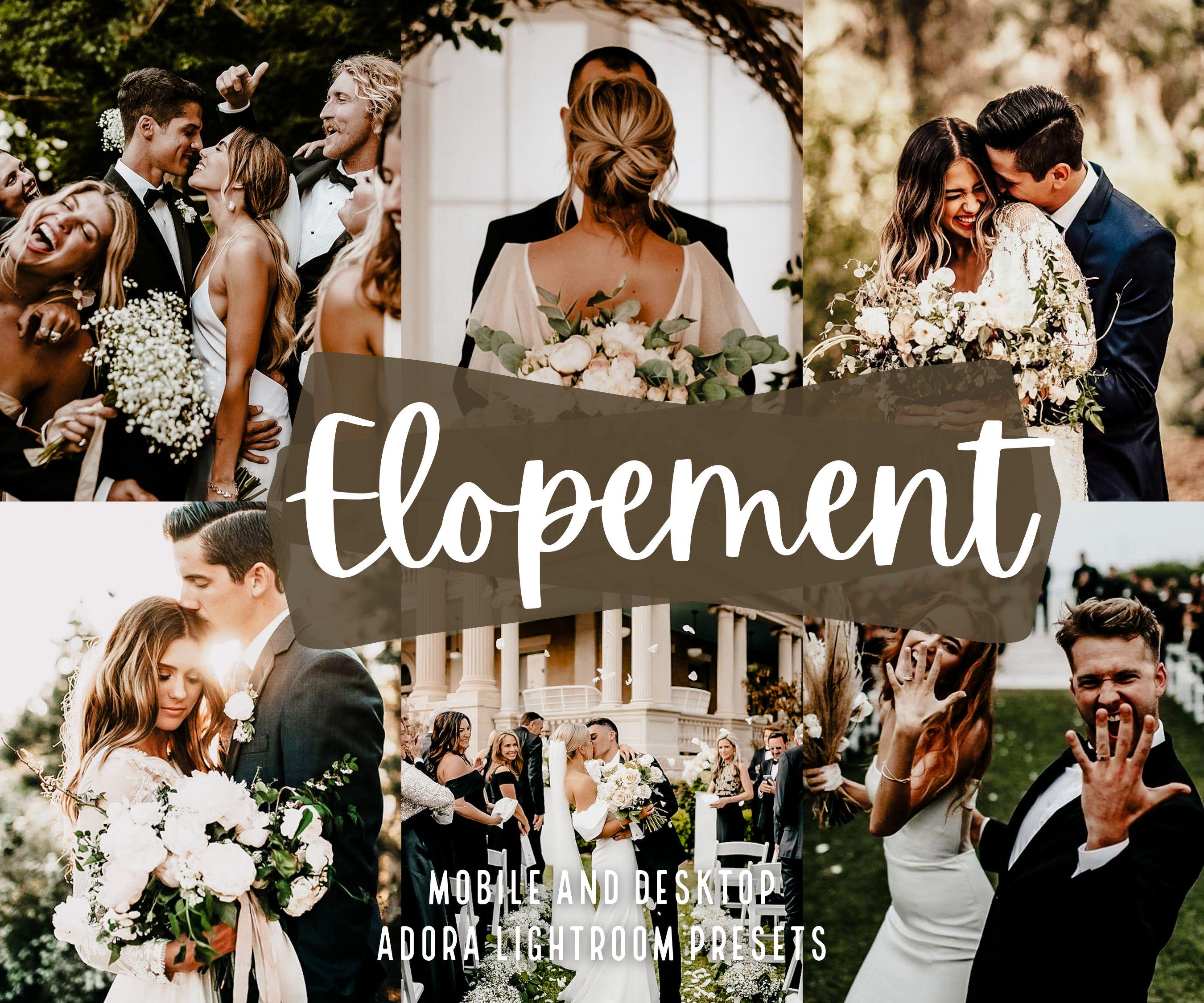 10 Elopement Lightroom Presets, Mobile Presets, Wedding Presets, Bridal Photography, Engagement Preset, Bright Couple Preset, Wedding Filter