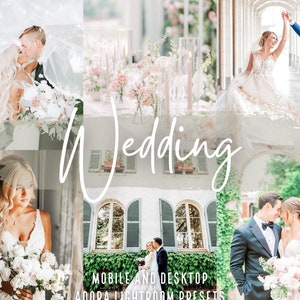 280 Lightroom Bundle Presets, Wedding Presets, Bright Couple Presets, Earthy Presets, Elegant Wedding Presets, Mobile and Desktop Presets image 8