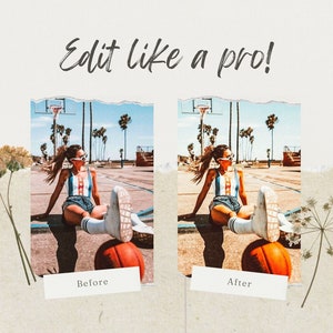 10 Polaroid Lightroom Mobile Presets, Analog Presets, Film Presets, Vintage Blogger Presets, Retro Aesthetic Desktop Presets, Instagram zdjęcie 4