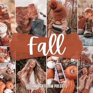 10 Fall Mobile Lightroom Presets, Instagram Presets, Autumn Presets, Outdoor Presets, Halloween Presets, Instagram Preset, Aesthetic Presets