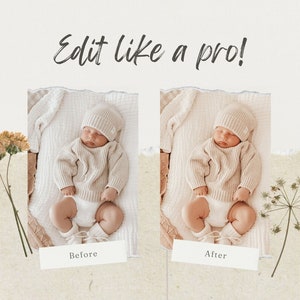 10 Baby Love Mobile Lightroom Presets Soft Newborn Mommy Blogger Presets Light Airy Family Presets Baby Presets Instagram Filter Mom Presets image 4