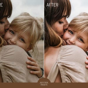 10 Family Mobile Presets Lightroom, Outdoor Presets, Warm Family Presets, Portrait Presets, Instagram Presets, Nature Presets, Family Filter image 4