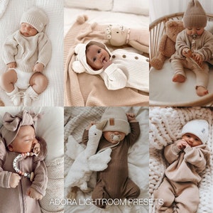 10 Baby Love Mobile Lightroom presets Zachte pasgeboren mama Blogger presets Lichte luchtige familie presets Baby presets Instagram Filter mom presets afbeelding 3