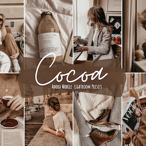 Coffeee Mobile Presets Lightroom, Natural Blogger Presets, Fashion Presets, Brown Aesthetic Preset, Instagram Presets, Warm Presets,