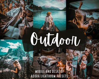 10 Outdoor Mobile Lightroom Presets, Moody Presets, Hiking Presets, Nature Presets, Earthy Presets, Adventure Presets Travel Presets
