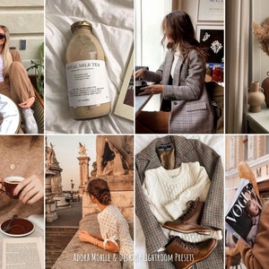 Coffeee Mobile Presets Lightroom, Natural Blogger Presets, Fashion Presets, Brown Aesthetic Preset, Instagram Presets, Warm Presets, image 2