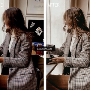 Coffeee Mobile Presets Lightroom, Natural Blogger Presets, Fashion Presets, Brown Aesthetic Preset, Instagram Presets, Warm Presets, image 7