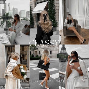 10 Lightroom Mobile Presets, Moody Blogger Presets, Luxury Presets, Fashion Presets, Iphone Presets, Dark Aesthetic Influencer Presets