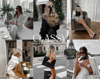 10 Lightroom Mobile Presets, Moody Blogger Presets, Luxury Presets, Fashion Presets, Iphone Presets, Dark Aesthetic Influencer Presets
