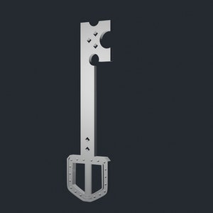 Metal Chocobo Keyblade Model for 3D Printing STl Files