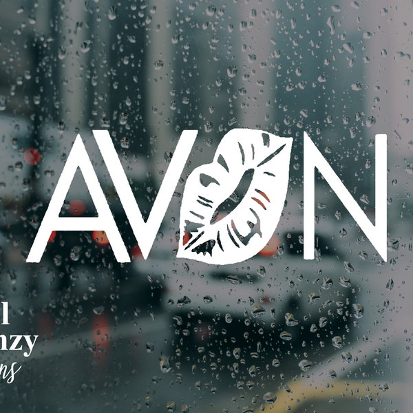 Avon car decal | avon rep vinyl decal | avon representative | avon seller | branding sticker | vehicle decal