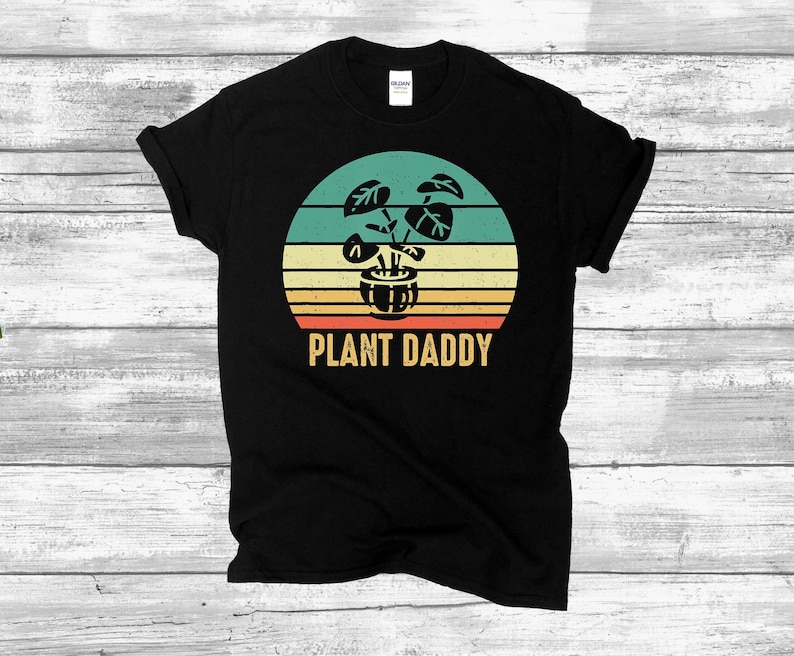 Plant Daddy T-Shirt | Funny Plant Lover Gift, 100% Cotton image 1