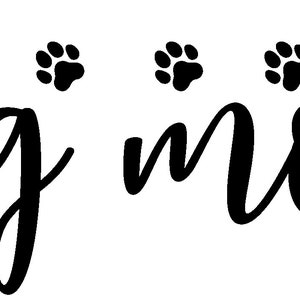 dog mom pet lover vinyl decal car sticker bumper sticker | dog lover | cat lover | pet lover | pet decal | loving pet decal