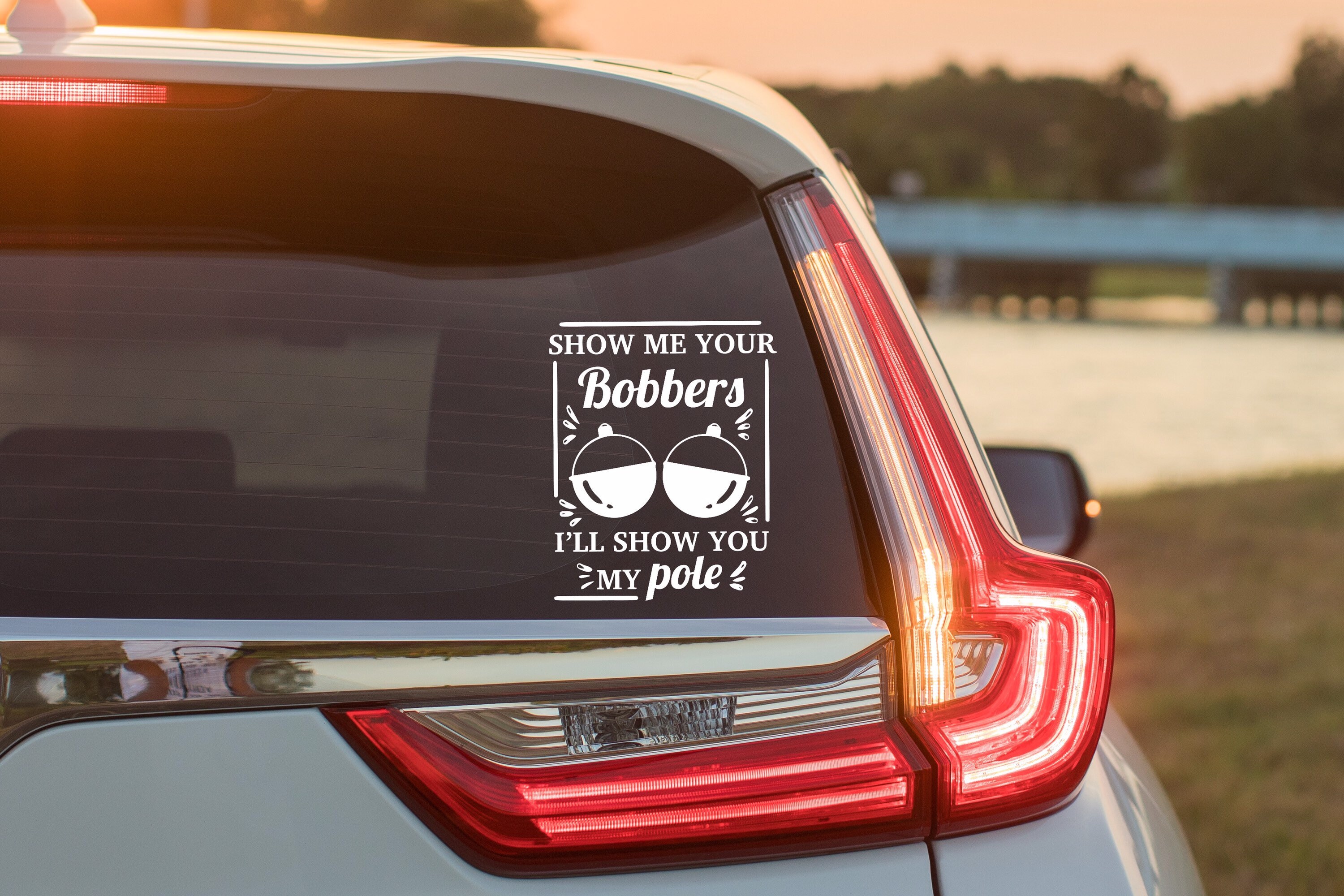 Show Me Your Bobbers......Funny Car Truck Suv Window vinyl sticker decal 