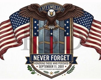 Honor the Fallen: September 11th Tribute Digital Design