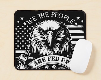 We The People Bald Eagle SVG – Patriotic American Flag Digital File (Digital Download)