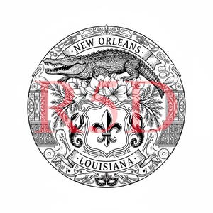 Nueva Orleans Digital, Laissez Les Bons Temps Rouler, País Cajún, Pelícano, Archivo de Mardi Gras de Luisiana, SVG, PNG, pdf, jpg, Diseño de Luisiana