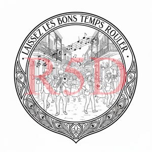 Nueva Orleans Digital, Laissez Les Bons Temps Rouler, País Cajún, Pelícano, Archivo de Mardi Gras de Luisiana, SVG, PNG, pdf, jpg, Diseño de Luisiana