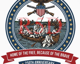 American 250th Anniversary Design – Patriotic SVG, JPG, PNG (Digital File)