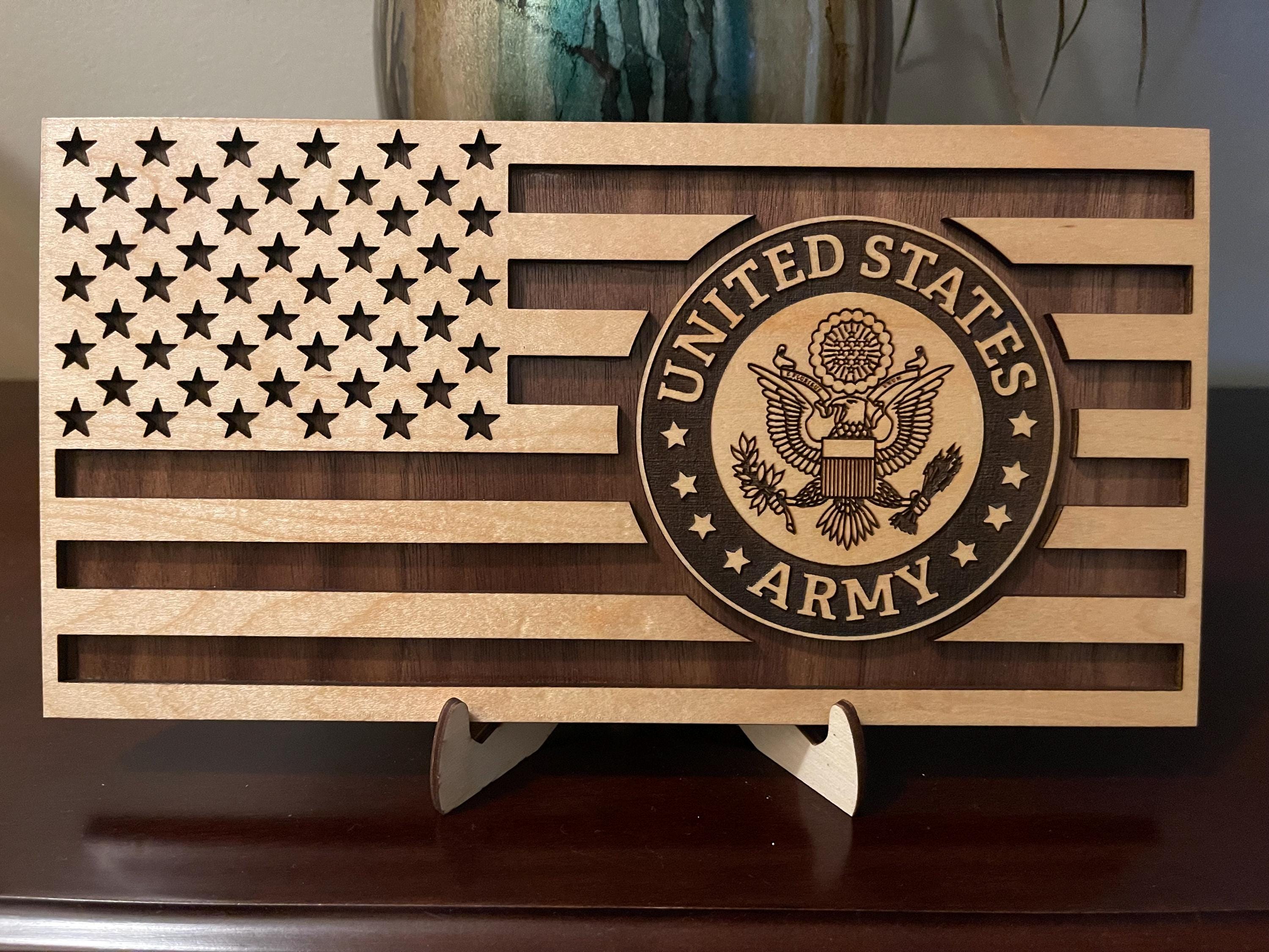 Army Wood Art - Etsy
