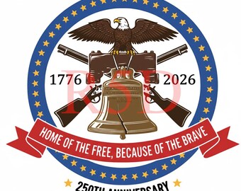 250th Anniversary of America SVG – Patriotic Digital File
