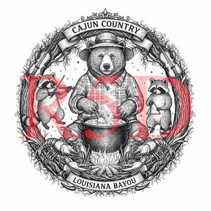 País Cajún, Laissez Les Bons Temps Rouler, Let the Good Times Roll, Archivo de corte de Mardi Gras de Luisiana, SVG, PNG, pdf, jpg, Diseño de Luisiana