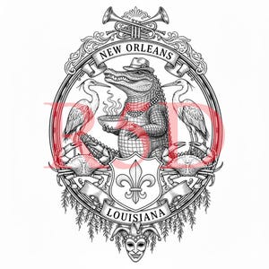 Nueva Orleans Digital, Laissez Les Bons Temps Rouler, País Cajún, Pelícano, Archivo de Mardi Gras de Luisiana, SVG, PNG, pdf, jpg, Diseño de Luisiana