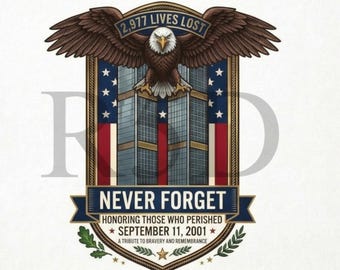 Honor the Fallen: September 11th Tribute Digital Design