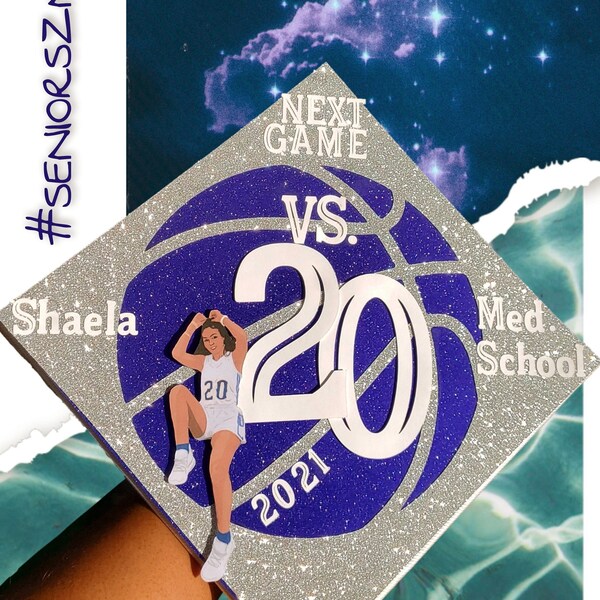 Graduation Cap Topper- Build-A-Cap - Custom Grad Hat Decoration College, University, Graduate, High School, Middle School Celebration