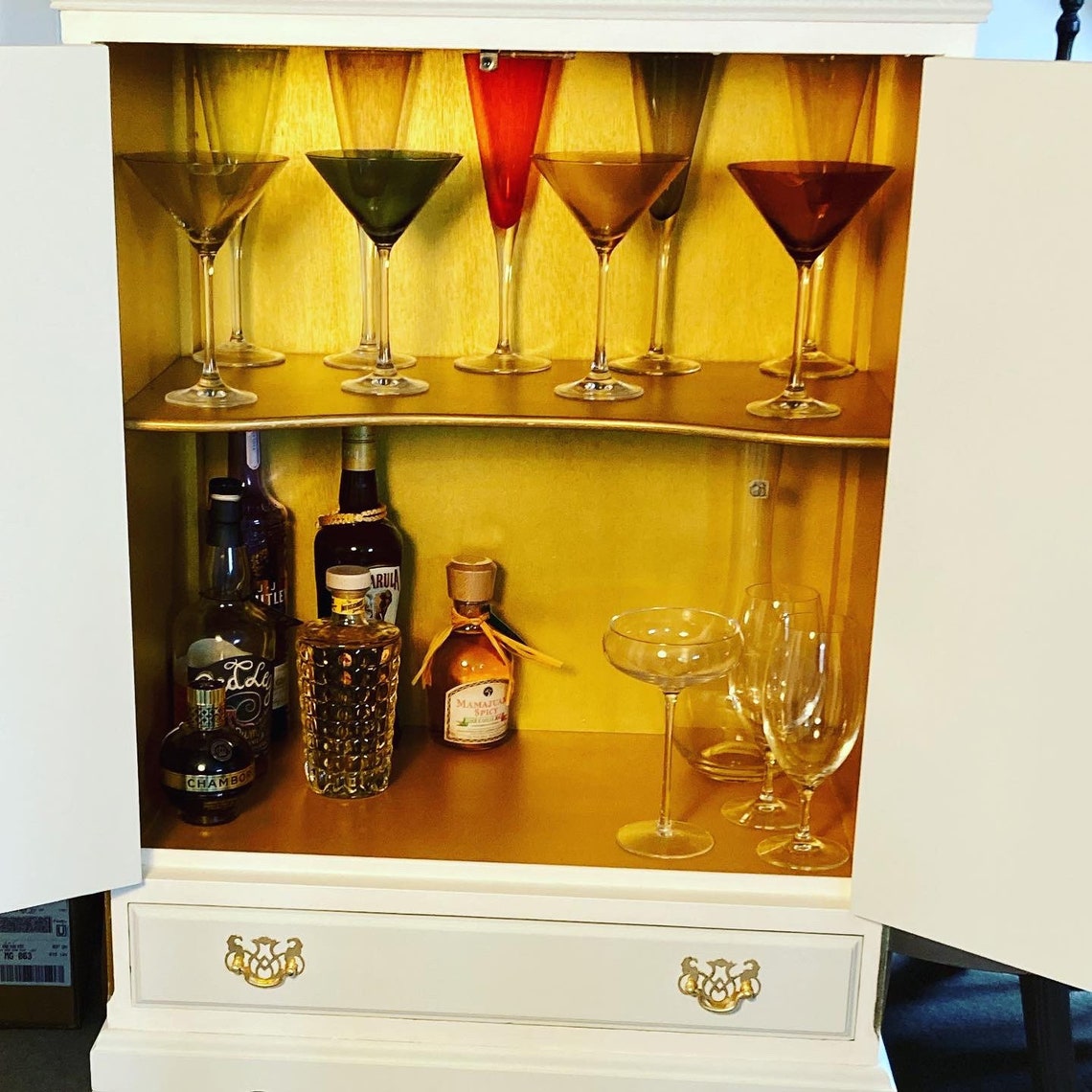 Stunning revamped cocktail / drinks / storage Etsy