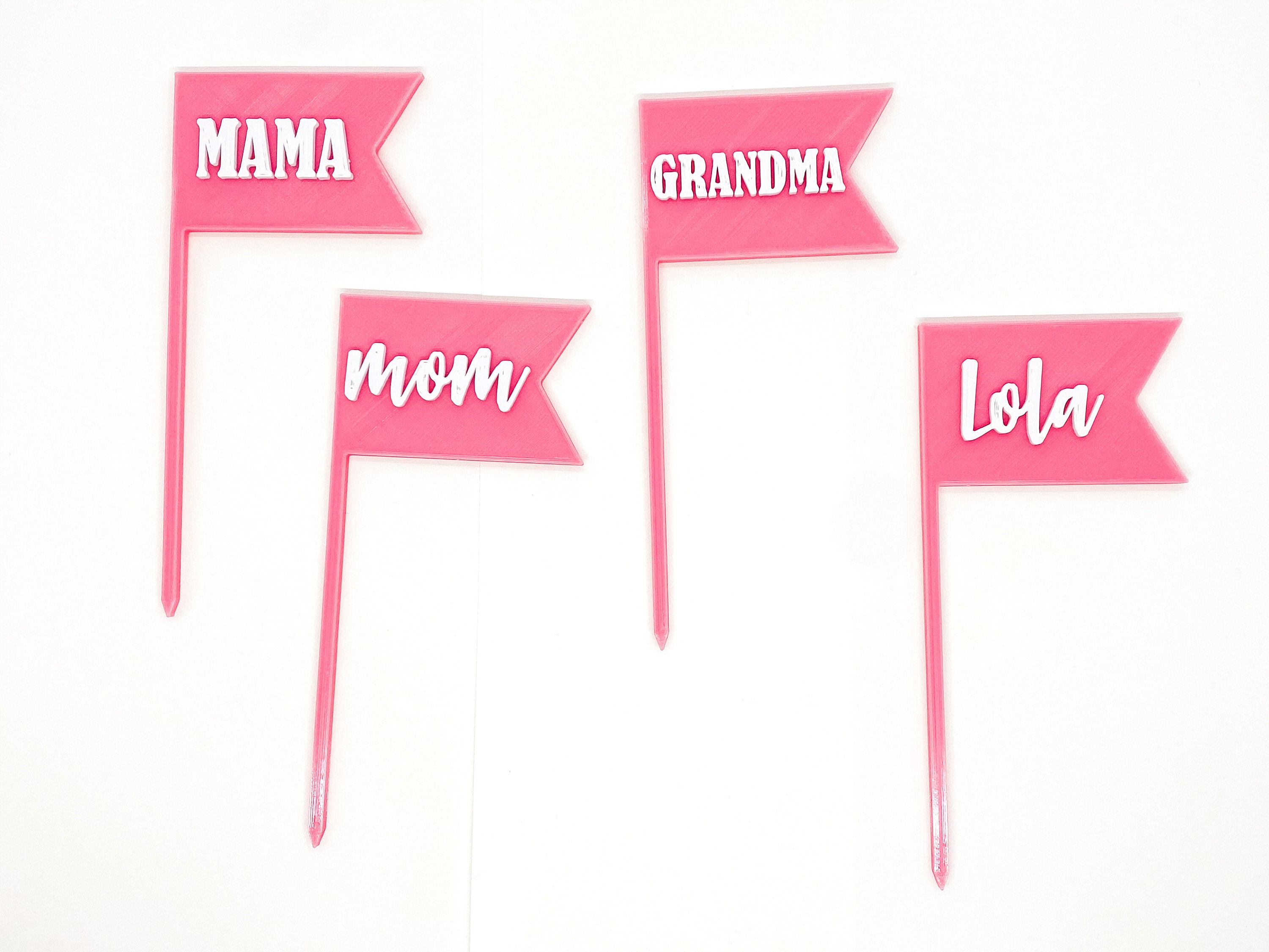 Mother's Day Pennant Flag Mom Mama Grandma Lola | Etsy