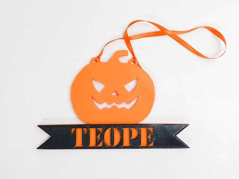 Home Decor Personalized Halloween Sign Kitchen Decor Pumpkin Decor, Personalized Pumpkin Wall Sign Fall Decor Halloween Decorations