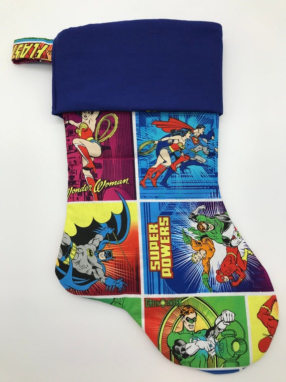 DC Justice League Christmas Stocking The Rockefeller