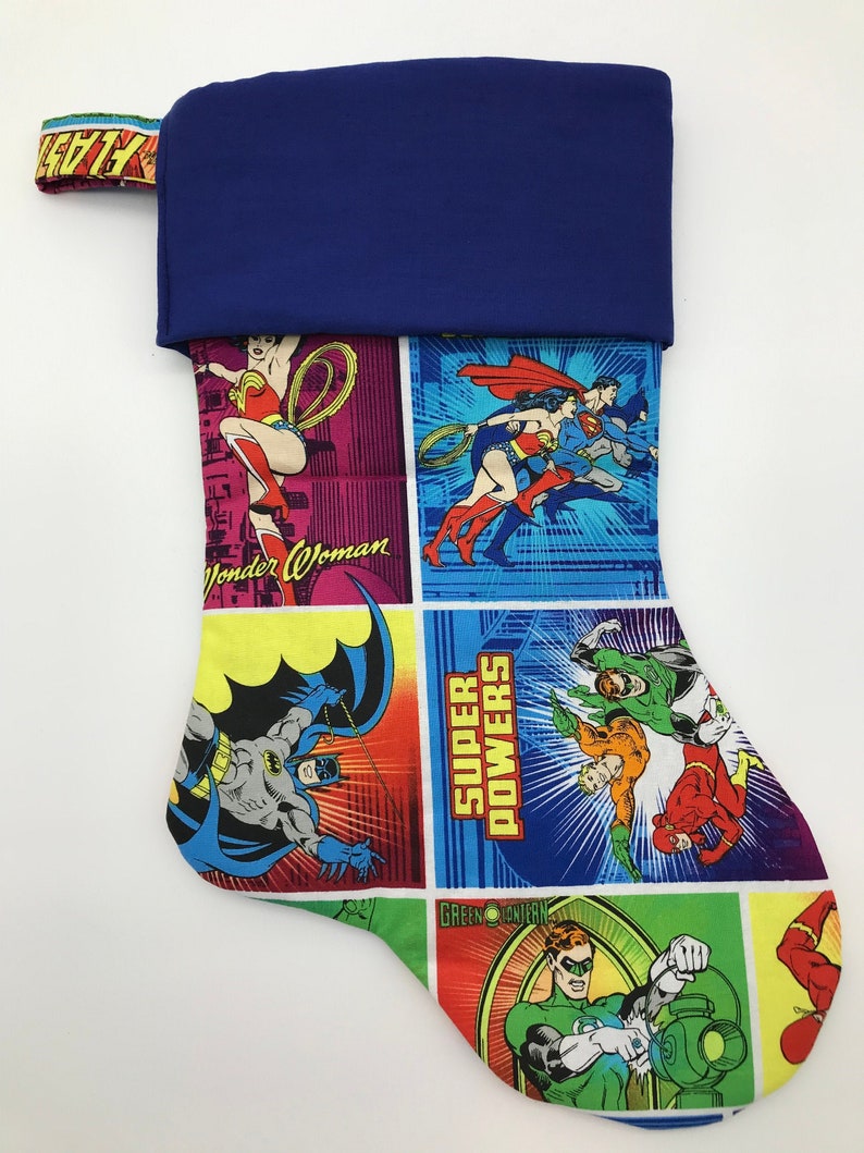 DC Justice League Christmas Stocking The Rockefeller