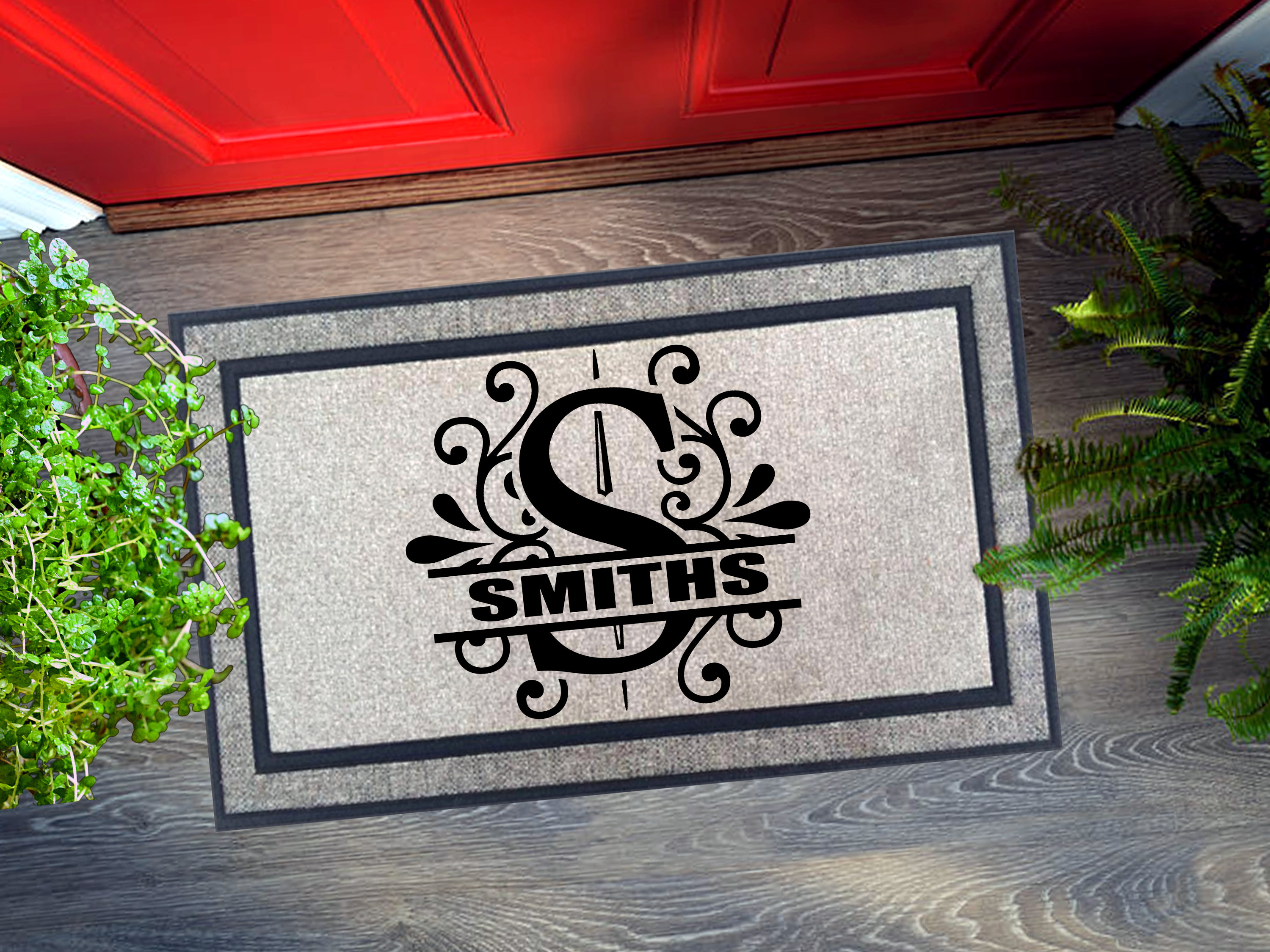 Personalized Door Mat Etsy