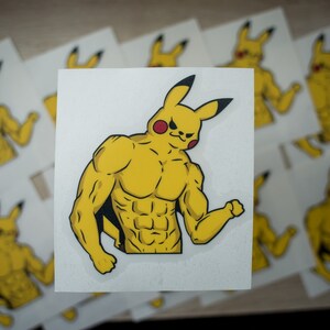 Pikachad Decal