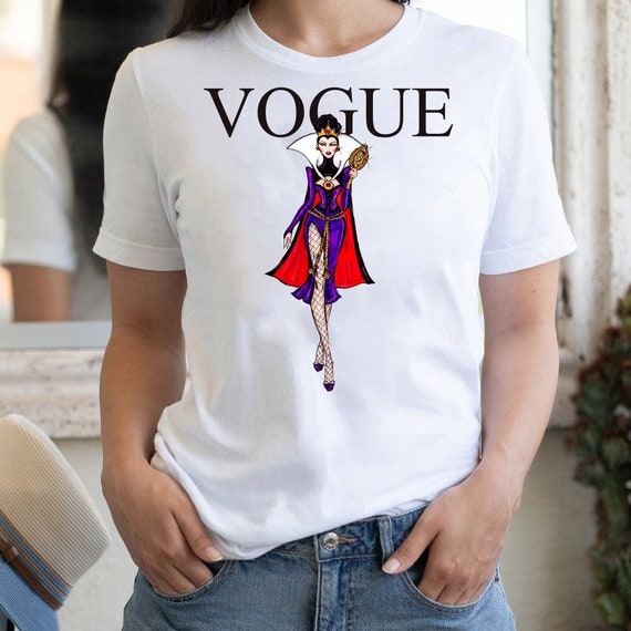 Evil Queen Vogue T-shirt Disney Evil 
