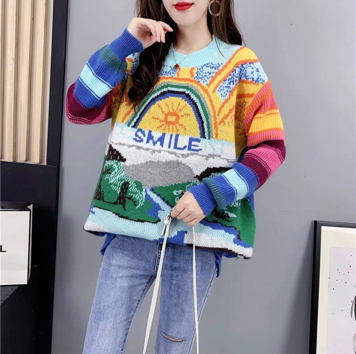 Smile Sweater - Etsy