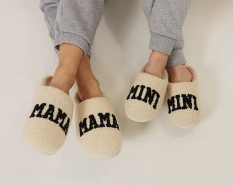 Pantuflas mamá y mini