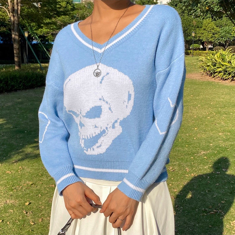 aliexpress skull sweater