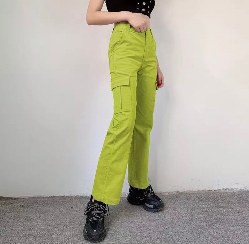 Y2K Purple Cargo Pants | Etsy