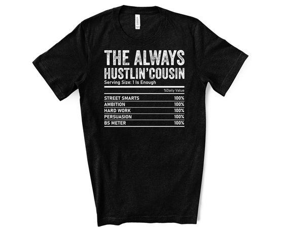 Cousin Shirt Cousin Nutrition Facts 